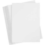 Gekleurd Karton, wit, A4, 210x297 mm, 250 gr, 100 vel/ 1 doos