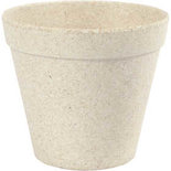Bloempot, H: 10 cm, d 11 cm, 1 stuk