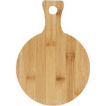 Snijplank, H: 0,9 cm, L: 24 cm, d 17 cm, 1 stuk