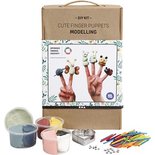 Schattige vingerpoppen, 1 set