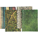Decoupage papier - Assortiment, vel 25x35 cm, 17 gr, , natuur, 80div vellen