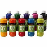 Glasverf - Porseleinverf - diverse kleuren - A-Color Glass - 10x250ml