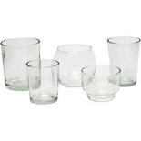 Waxinelicht, H: 5,3-9,2 cm, d: 4,5-7,3 cm, Inhoud kan variëren , 72 stuk/ 1 karton