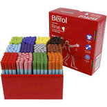 Berol Colourfine, diverse kleuren, lijndikte 0,3-0,7 mm, 288 stuk/ 1 doos