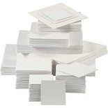 Canvas Paneel, wit, 280 gr, 108 stuk/ 1 doos