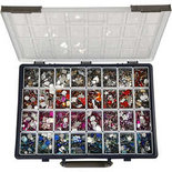 Strasstenen, diverse kleuren, d: 6-16 mm, 32x360 stuk/ 1 doos