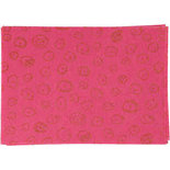 Hobbyvilt, A4 21x30 cm, dikte 1 mm, roze, oranje glitter cirkel, 10vellen