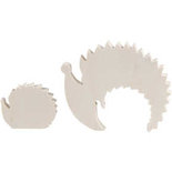 2in1 Figuren, egel, h: 4+8 cm, b: 5+10 cm, triplex, 1set, diepte 1,2 cm
