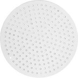 Onderplaat, transparant, kleine cirkel, d: 8,5 cm, 1 stuk