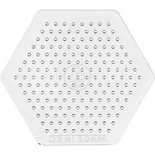 Onderplaat, transparant, H: 7,5 cm, 1 stuk