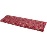Stof, rood, B: 145 cm, 140 gr, 10 m/ 1 rol