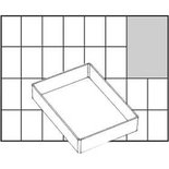Inzet Box, afm A71 Low, H: 24 mm, afm 109x79 mm, 1 stuk