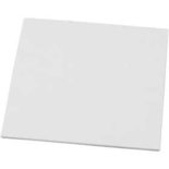 Canvas Paneel, wit, afm 15x15 cm, dikte 3 mm, 280 gr, 1 stuk