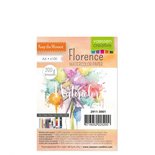 Aquarelpapier - Off White - A6 - 200 grams - Gladde Structuur - Smooth - Florence - 100 vellen