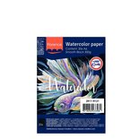 Florence aquarelpapier smooth black 300g A6 20 vel