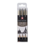 Pigma Micron set 3 fineliners 08, 10, 12