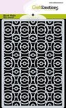 Sjabloon achtergrond Cirkels art deco A6