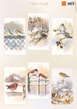 Knipvellen - Plaatjes - Kaarten maken - Scrapbook - #7 Mattie's mooiste Slimline birds - Marianne Design - 10 vellen