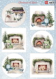 Knipvellen - Plaatjes - Kaarten maken - Scrapbook - #4 Christmas at home - Marianne Design - 10 vellen