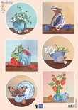 Knipvellen - Plaatjes - Kaarten maken - Scrapbook - #4 Sensibility Berries - Marianne Design - 10 vellen