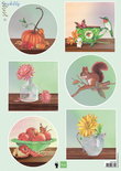 Knipvellen - Plaatjes - Kaarten maken - Scrapbook - #4 Sensibility Autumn - Marianne Design - 10 vellen