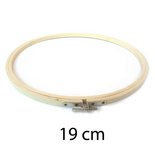 Borduurring hout 19 cm