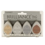 Brilliance dew drop ink pad x4 set planetarium