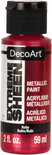 Acrylverf - Metallic - Extreme Sheen - DecoArt - ruby - 59 - 1 stuk