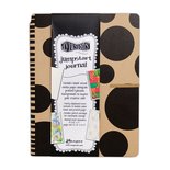Art Journal - Large Jumpstart - Kraft met zwarte stippen - 28x20cm - Ranger Dylusions - 56 pagina's