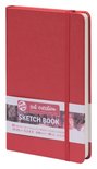 Schetsboek - Tekenboek - Harde kaft - Met Elastiek - Wit - 13x21cm - 140gr - 80 blz - Talens - 1 stuk
