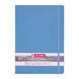 Schetsboek - Tekenboek - Harde kaft - Met Elastiek - Lake Blue - 21x29,7cm - 140gr - 80blz - Talens - 1 stuk