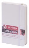 Schetsboek - Tekenboek - Harde kaft - Met Elastiek - Wit - 9x14cm - 140gr - 80blz - Talens - 1 stuk