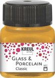 Kreul porseleinverf classic metallic goud 20 ml