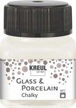 Kreul porseleinverf chalky white cotton 20 ml