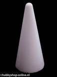 Kegel - Styropor - Piepschuim - 200 mm - Craft - 1 stuk