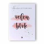 Oefenblok Brushlettering - wit - A5 - 160 170 200 grams - Papicolor
