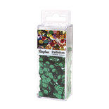 Wasbare pailletten cup vorm blauwgroen 6 mm 4000 stuks