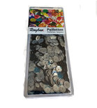 Wasbare pailletten cup vorm duif blauw 6 mm 4000 stuks
