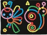 Stippen Tekening Puzzel Mozaiek - Vlinder, Bijtje - Educatief - Kinderen - 2 stuks