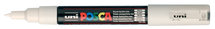 Krijtstift - Fineliner - Universele Marker - 1 Wit - Uni Posca Marker - PC-1M - 0,7mm - 1 stuk