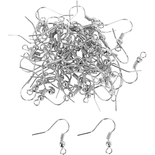 Franse Oorbelhaken - Oorbelhangers - Oorbellen maken - Sterling Zilver 925 - 18mm - 10 paar