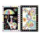 Stippen Tekening Puzzel Mozaiek - Olifanten - Educatief - Kinderen - 2 stuks