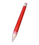 Reuze Grafietpotlood - Met Gum - 35cm - Rood - 1 stuk