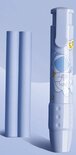 Gumvulpotlood - 3 Vullingen - Gum Kinderen -11cm - Blauw