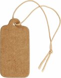 Labels - 15 x 30 mm - Bruin - 100 stuks