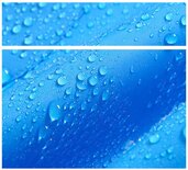 Schort - Verf schort - Schort voor knutselen - Knutselschort - Kinderen - Waterdicht - Lange mouwen - Blauw - 60x45cm