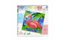 Pixel set flamingo