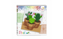 Pixel set cactussen