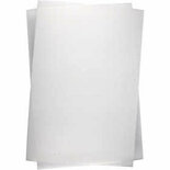 Krimpfolie - Mat wit - 20x30 cm - 20 vellen