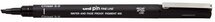 Uni Pin fineliner chisel 3.0 zwart